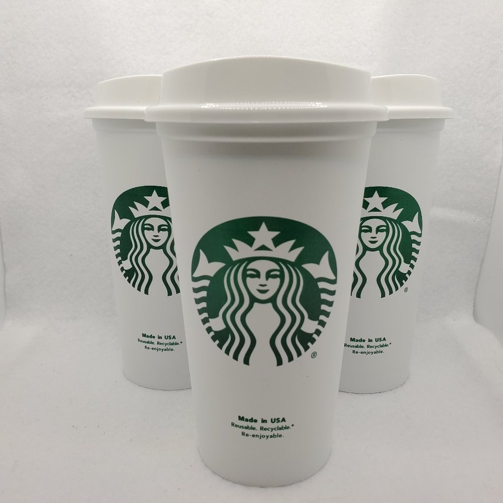 3 Starbucks Reusable Cups